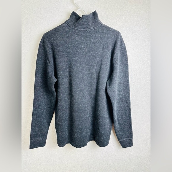 Polo by Ralph Lauren Men's  Quarter Zip Pullover Gray  Sweater Size Medium - Picture 2 of 10